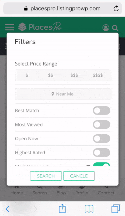 Mobile X layout demonstration Near Me Results